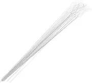 Baxnore 20PCS Bead Needles, Steel Big Eye Beading Needles, Embroidery Beading Needle, Hand Threading Needles, Embroidery Needles for Bracelets Necklaces Pendants