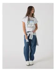 [Decjuba Kids] Destination Tee in White