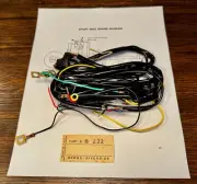 Wards Riverside Benelli 450SS Wiring Harness & Diagram