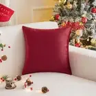 INS Style Christmas Velvet Pillowcase 45CM Cushion Cover Sofa/Bed