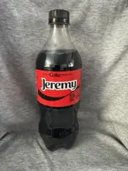 Share a Coke with Jeremy 2025 Personalized Gift Coca~Cola Bottle 20oz Zero