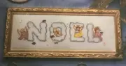 Noel Angels Holiday Christmas Cross stitch pattern Kelly Collection angel NOEL