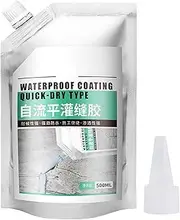 Concrete Crack Repair, 500ml Bonding Agent, Wear Resistant Quick-Drying Sealant, Heavy Duty Crack Filler Glue, Portable Compact Ideal for Exterior Wall, Stone, Floor, Wood, Brick