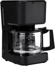 Amazon Basics 5 Cup Drip Coffee Maker, Machine with 5-Cup, Matte Black