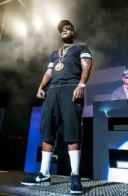 Jeezy at the Under the Influence of Music Tour at DTE Energy Mus- 2014 Photo 7