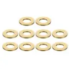 10Pcs Brass Flat Washer, M14x28x2.5mm Brass Washer Assortment for Screws Bolts