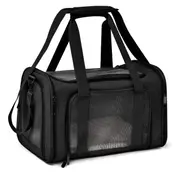 Collapsible Padded Shoulder Strap Dog Carrier Bag