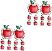 [SHINEOFI] 2sets Charm Bracelet Charms Findings for Beads Keychain Charm Loom Kits Friendship Jewelry Making Charms Bead Charms Gummy Accessories Jewelry Making Accessories Metal 10pcs*2