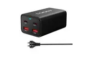 100W GaN Charger 265W USB-C PD & 230W USB-A QC3.0 Fast Charging Dock for MacBook, iPhone, Samsung, Laptop, iPad, Desktop Hub