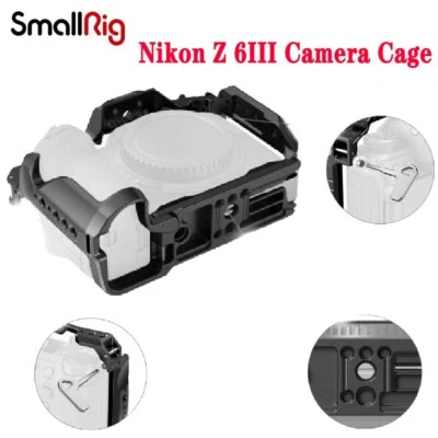 SmallRig Z 6III Camera Cage For Nikon Z 6III W/ Arca-Swiss Quick Release Plate