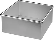 5 Inch Non-Stick Square Cake Pan with Removable Bottom, Aluminum Alloy Baking Pan for Kitchens, Cake Shops, Multi-Use Small Pans