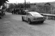 Jean Francois Piot Claude Grandval Alpine A110 1968 Rally Car Old Photo 8