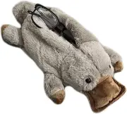 Cute Soft Platypus Pencil Case, Plush Duckbill Pencil Pouch for Children, Girls