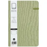 Modena A5 Linen Plain Notebook Sage