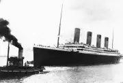 The Titanic in 1912 prior to her maiden voyage 1912 Old Photo