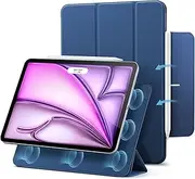 ESR for iPad Air 13 Inch Case M3/M2 (2025/2024), iPad Pro 12.9 (2022/2021), Powerful Magnetic Attachment, Slim Trifold Stand Case, Supports Pencil Pro & Pencil (USB-C), Rebound Series, Dark Blue