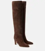 [Gabriela Hearst] Gabriela Hearst Hana leather over-the-knee boots AU 8 brown