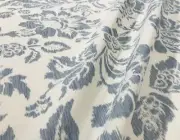 RALPH LAUREN PACIFIC "OLEANDER IKAT" VINING FLORAL LINEN COTTON PRINT FABRIC