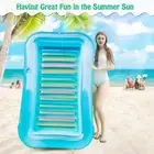 Inflatable Float Chair Inflatable Water Chair Playing Air Bed Swim Pool Row