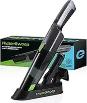 REATHLETE Hypersweep Cordless Vacuum Cleaner – Extra Powerful Suction, Large Dirt Capacity, Built-in Storage Tray, Flashlight for Dark Corners, One-Button Operation