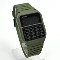 在飛比找蝦皮購物優惠-CASIO手錶 軍綠計算機電子錶 NECD37
