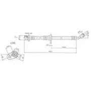 Protex Brake Hose - H3500
