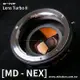 【199超取免運】[享樂攝影] 中一光學Lens Turbo II 2代減焦環 Minolta MD/MC - NEX SONY相機 Rokkor 減焦增光環廣角轉接環A6000 A5100 A6100 NEX7 NEX6【APP下單跨店最高20%點數回饋!!】