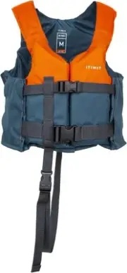 Itiwit Decathlon BA 50N+ Buoyancy Aid Vest, Dark Petrol Blue, Size 40-60 Kg
