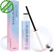 Lash Remover Gentle Glue Cleanser for Cluster & Individual Lashes, DIY Extension