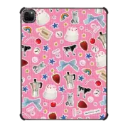 iPad Pro 12.9-inch (5th/6th gen) iPad Impact Case Trinket Stickers - Pink