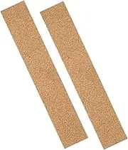 BUTIFULSIC 2pcs Self-Adhesive Cork Strips for Office Decor Memo Board and Photo Display Cork Bulletin Bars for Home and Workspace Use