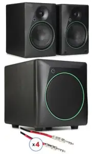 Mackie CR8BT 8-inch Powered Bluetooth Studio Monitors with Subwoofer