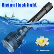 Diving Torch Underwater Torch 80 Meter Scuba Diving Flashlight High Brightness
