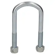 4 U Bolts 2 Base Plate For Ifor Williams Trailer Parabolic Leaf Spring 52x115mm