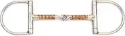 Cavalon Western D-Ring Copper Wrapped Single-Jointed Snaffle Bit
