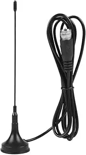 TV Antenna,all-metal UHF/VHF Dual Band Antenna,Digital Indoor HDTV Aerial with Magnetic Base,sucker antenna for home TV/car TV,windproof,rainproof,anti-jamming