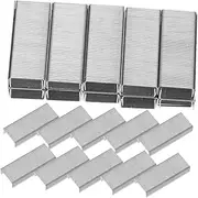 PLAFOPE 15 Boxes Staple Mini Office Supplies Mini Binder Files Supply Files Accessory Office Supply Clips Office Supplies Office Accessory Silver Metal