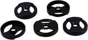 Yardenfun 5pcs Vinyl Record Converter for Turntable Phonograph Accessories Adapters for Enjoyment
