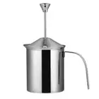 Stainless Steel Milk Frother Latte Pitcher Coffee Accessories Foamer Frothing