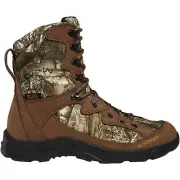 LaCrosse Men's Clear Shot 8" Waterproof Hunting Boots 9 Realtree Edge 800g