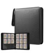 900 Pockets Card Binder, Trading Card Binder with Zipper, Double Sided Pocket...