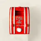 Retro Doorbell Red Door Pendant Craft Button Switch Entrance