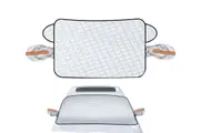 Car Windshield Protector Magnetic Edges And Reflection Strips Hail Cover