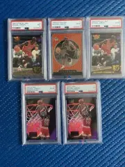 Michael Jordan PSA graded card Lot