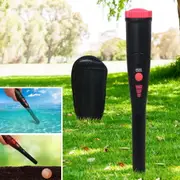 Weisshorn Metal Detector 40MM Sensitive Handheld Pinpointer Waterproof Automatic Hunter Black