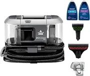 [Bissell] SPOTCLEAN™ MAX 3582F | Automatic & Quiet Portable Carpet & Upholstery Spot Cleaner with Extra-Long Hose, Specilised Tools & Formulas for Tough Stains, Pet Mess & Odour Removal
