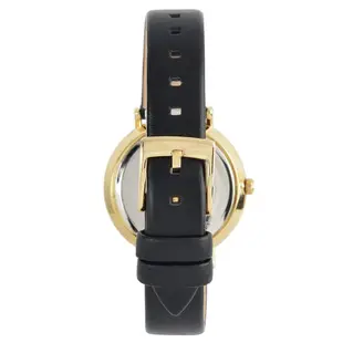 MICHAEL KORS 32mm MK7116 女錶 手錶 金色錶殼黑色真皮 女錶 手錶 腕錶 晶鑽錶 MK (現貨)