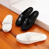在飛比找蝦皮購物優惠-新款女鞋平底莫卡辛便鞋休閒 Ruka O1AB3001