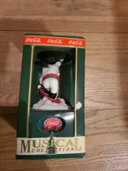 Coca Cola Coke Musical Collection Polar Bear Snowboarding 1994