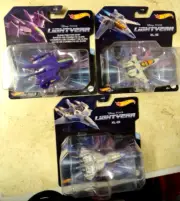 Hot Wheels Disney Pixar Lightyear Set of 3 XL-15 ZURG XL-01 Fighter Air Ships